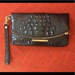 NEVER USED brahmin clutch